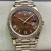 Rolex Day Date M228345RBR-0009 EW Factory Gold Strap