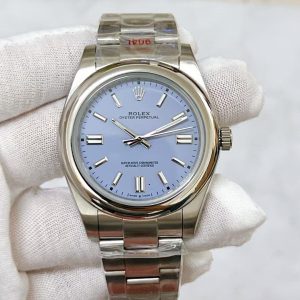 Replica 2025 Rolex Oyster Perpetual Lavender Dial New25043, 3 sizes available